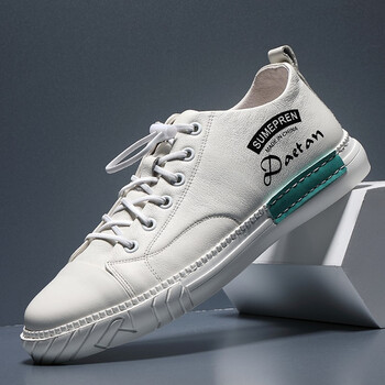 蒙凡拉（MONFERRAT）男士白色小白鞋男 40