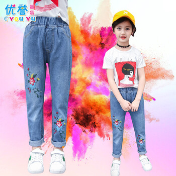 女童包郵牛仔褲
