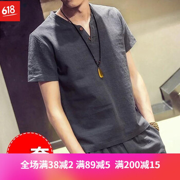 其他品牌 短袖 男士T恤 A24藏青色單件 