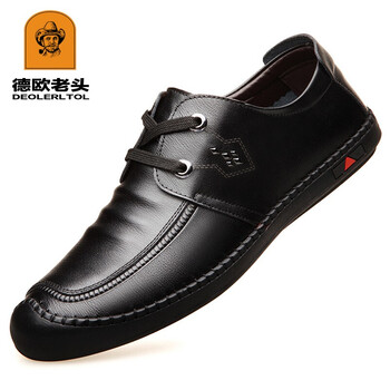 德歐老頭（DEOLERLTOL）男士YT3165系帶黑色 41