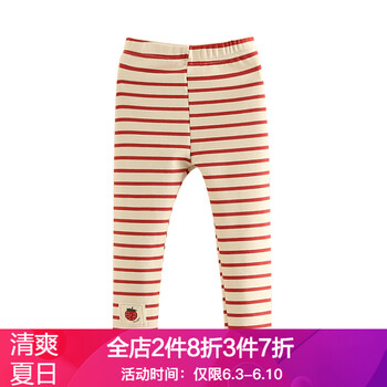 女童打底褲草莓