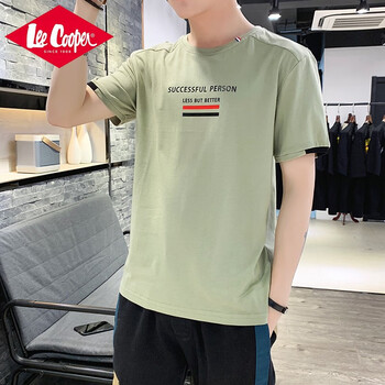 Lee Cooper 短袖 男士T恤 T7902抹茶 