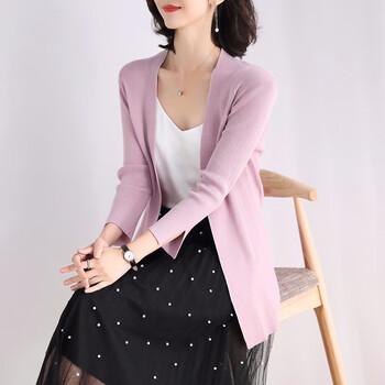 宜朵（yido）針織衫九分袖