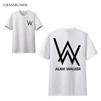 GRASSRUMER 短袖 男士T恤 艾倫沃克B款 白色 