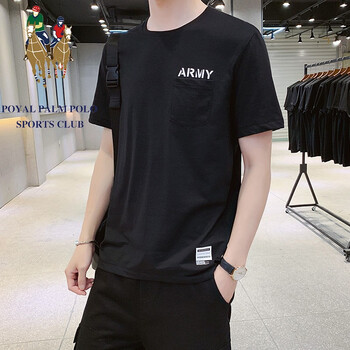 ROYAL PALM POLO SPORTS CLUB 短袖 男士T恤 28047黑色 