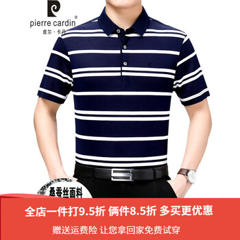 皮爾卡丹（pierrecardin） 短袖 男士T恤 上青色T-263 