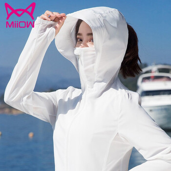 貓人（MiiOW） 連帽 長袖 女 短外套 立體裁剪