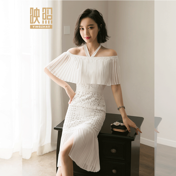 荷葉袖裙，塑造性感小仙女