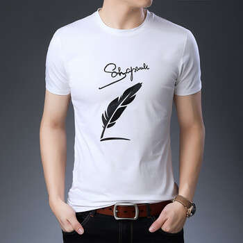 澤荃（zequan） 短袖 男士T恤 5510白色 