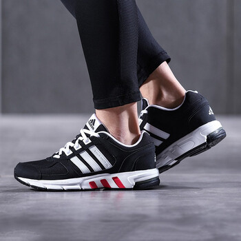 阿迪達(dá)斯（Adidas）跑步鞋BB8319黑+紅 