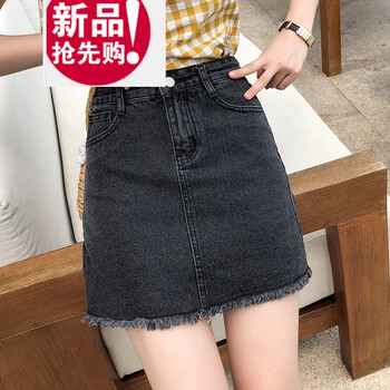 時尚高腰短裙，微胖妹子的小心機