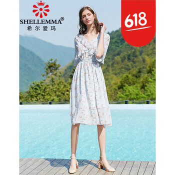 收腰蕾絲裙，微胖妹子的小心機(jī)