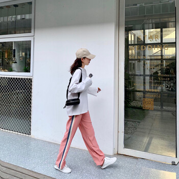 寬松休閑哈倫褲，告別微胖界