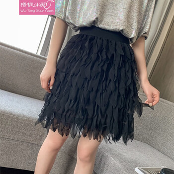 時尚高腰短裙，打造優(yōu)雅小仙女