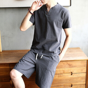 KIMEL DESIGN STUDIO 短袖 男士T恤 灰色 