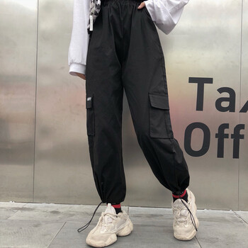deciuhlae  工裝褲 女 長(zhǎng)褲 休閑褲