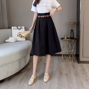 高腰半身裙，塑造曼妙曲線(xiàn)