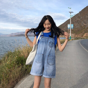 高腰透氣牛仔褲，穿出你的少女心