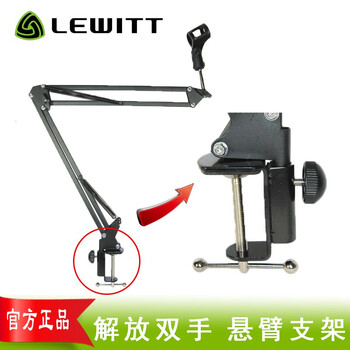 萊維特（LEWITT）  手持 麥克風(fēng) 贈品4【單獨下達(dá)不發(fā)貨】：懸臂支架+話筒夾