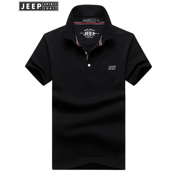 Jeep（吉普） 短袖 男士T恤 953黑色 