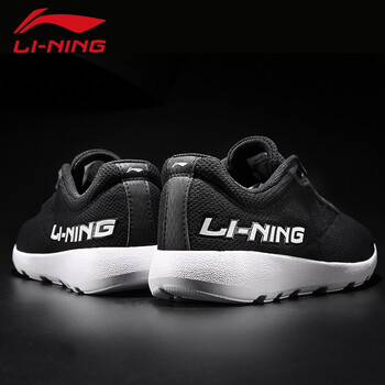 李寧（LI-NING）跑步鞋008-2新基礎(chǔ)黑/基礎(chǔ)白 40