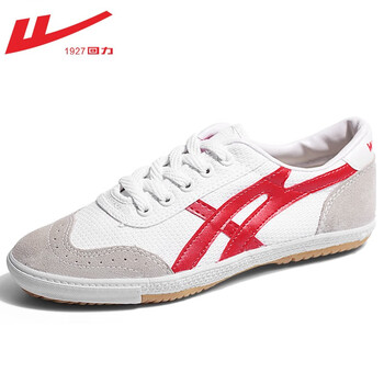 回力（Warrior）跑步鞋白紅HLWL-27A 39