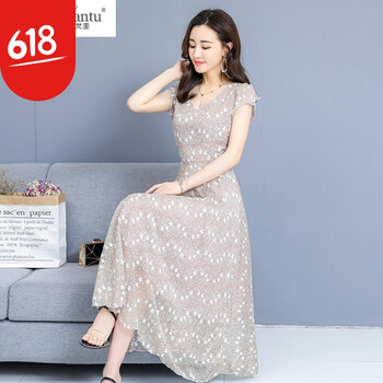復(fù)古蕾絲裙，穿出你的優(yōu)雅小仙女