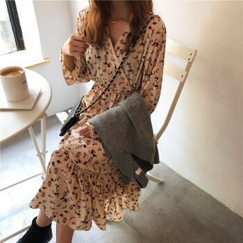 時(shí)尚迷你長(zhǎng)袖裙，打造優(yōu)雅小仙女