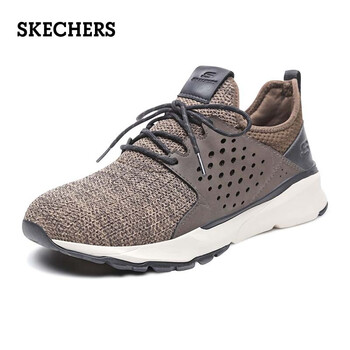 SKECHERS男士橄欖色/棕色/OLBR 40