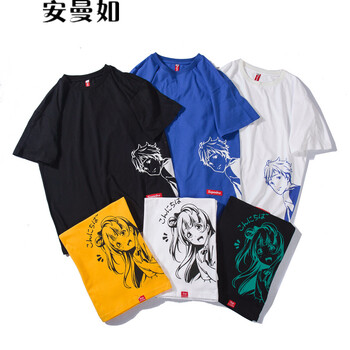 安曼如 短袖 男士T恤 1903白色 