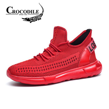 鱷魚恤（CROCODILE）男士紅色 41