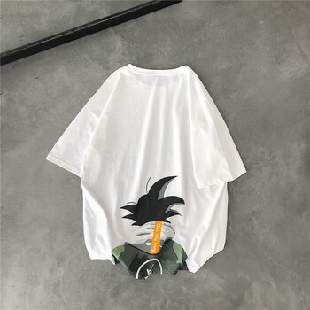 UYUK 短袖 男士T恤 白色-龜 