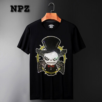 NPZ 短袖 男士T恤 8809黑色 