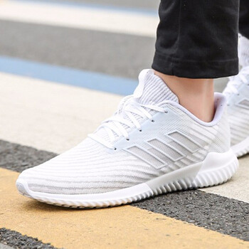 阿迪達斯（Adidas）跑步鞋B75892/男款純白 40