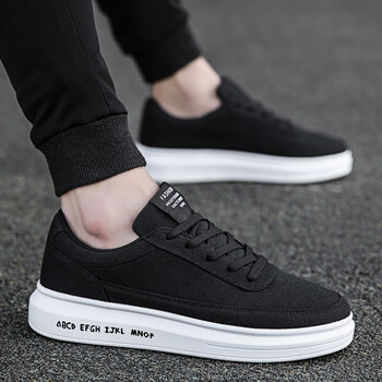 蘭普多（LANPUDO）男士Z37黑色(帆布款) 40