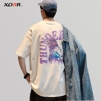 XORR 短袖 男士T恤 白色款2 