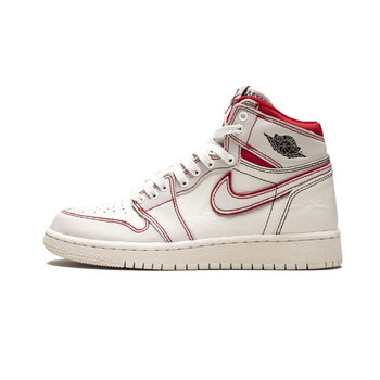 耐克（NIKE）籃球鞋白紅 手稿 兔八哥 575441-160 