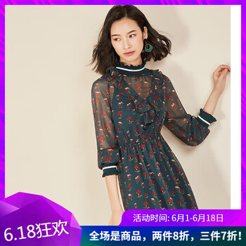 經(jīng)典短袖連衣裙，微胖妹子的福音