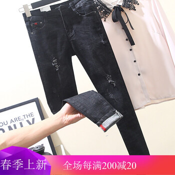 寬松闊腿牛仔褲，微胖女生的福音