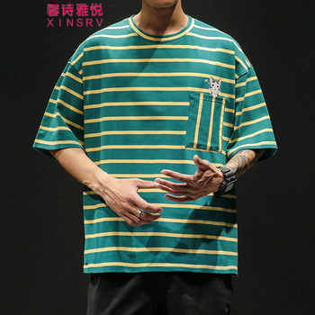 馨詩雅悅 （XINSRV） 短袖 男士T恤 T281深綠 