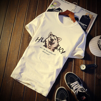 奢統（Shetong） 短袖 男士T恤 D69白色 