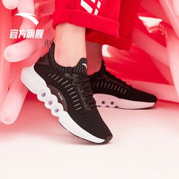 安踏（ANTA）跑步鞋黑/安踏白-5 35.5
