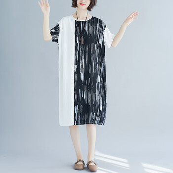 圓領(lǐng)復(fù)古連衣裙，打造優(yōu)雅小仙女