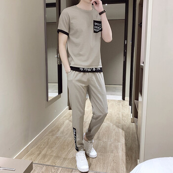 范加爾（FANJIAER） 短袖 男士T恤 卡其色 