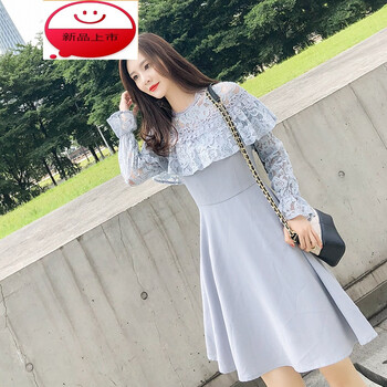 圓領(lǐng)寬松連衣裙，告別微胖界