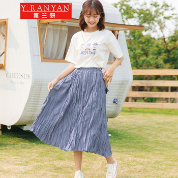 清新印花連衣裙，打造優(yōu)雅小仙女