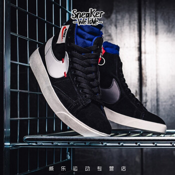 耐克(Nike)板鞋黑色BQ4022-005 