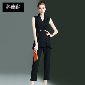 拼接闊腿褲，打造時(shí)尚小身材