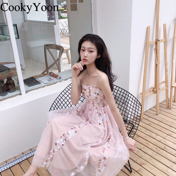 CookyYoon  亮絲 連衣裙