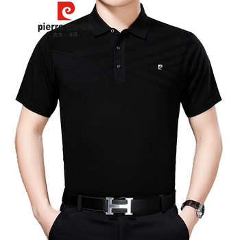 皮爾卡丹（pierrecardin） 短袖 男士T恤 新品黑色 